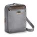 briggs & riley expandable crossbody cross body bag, grey, one size