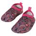 Hudson Baby Infant Girl Water Shoes for Sports, Yoga, Beach and Outdoors, Baby and Toddler Paisley Punch, 12-18M/5 Toddler