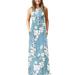 Sexy Dance Casual Beach Long Dress For Women Summer Kaftan Holiday Party Floral Maxi Dress Cocktail Party Evening Maxi Dress