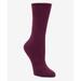 Cuddl Duds Designer Women's Chevron Knit Boot Socks Burgundy Sock, 4-10 - NEW