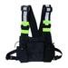 Harness Chest Case Men Women Fashion Chest Rig Bag Reflective Vest Hip Hop Streetwear Functional Harness Chest Bag Pack Front Waist Pouch Backpack