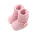 Newborn Baby Girl Flower Warm Snow Boots Shoes Toddler Soft Sole Booties