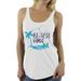 Awkward Styles Summer Racerback Tank Top Shirt for Her Racerback Top for Ladies Beach Vibes Clothes for Women Beach Tanks Summer Tshirt Beach Gifts Beach Vibes Shirts Beach Clothing Collection