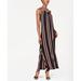 Calvin Klein Womens Contrast Trim Maxi Dress