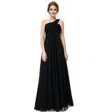 Ever-Pretty Womens Empire Waist Chiffon Elegant Evening Party Cocktail Dresses for Women 98163 Black US12