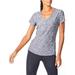 Bally Total Fitness Bally Total Fitness Women's Active Mitered Tee