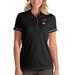 Miami Heat Antigua Women's Salute Polo - Black/White