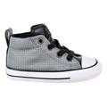 Converse Chuck Taylor All Star Street Mid Toddler's Shoes Grey/Black/White 760071f