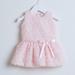Sweet Kids Baby Girls Pink Rosette Easter Special Occasion Dress 6-24M
