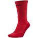 Nike Vapor Crew Socks (red, MD (Men's Shoe 6-8, Women's Shoe 6-10))