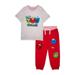 Sesame Street Baby Boy T-shirt & Jogger Pants, 2pc Outfit Set