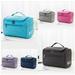 LUXUR 6 COLORS LARGE COSMETIC MAKE UP TRAVEL TOILETRY BAG CASE WASH HOLDER ORGANIZER HANDBAG