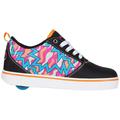 Heelys Pro 20 Prints (Little Kid/Big Kid/Adult) Black/Pink/Orange/Cyan