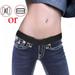 Kooyet Buckle-Free Invisible Belt Women Men Waist Belt Elastic Invisible Leather Belts Waistband for Jeans Pants Dress Easy to wear