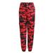 Women Summer Ladies Camo Cargo Pants High Waist Hip Hop Trousers Military Army Combat Camouflage Long Pants Hot Capris