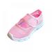 MAGAZINE Fashion Pink Baby Girl Solid Pedal Shoes Toddler Children Hollow Breathable Shoes