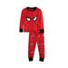 luethbiezx 2pcs Boy Kids Long Sleeve Spiderman T-shirt+Pants Outfits Pajama Set Sleepwear