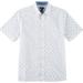 Van Heusen Mens Never Tuck Paper Plane Button Down Shirt