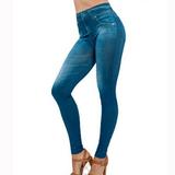 Womens Jeggings High Waist Denim Leggings with Pocket ï¼ŒLeggings Jeans Women Denim Pants with Pocket Slim Jeggings Fitness Leggings