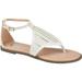 Women's Journee Collection Niobi Ankle Strap Thong Sandal