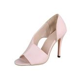 MIARHB Women Pumps Shoes Sexy High Heels Ladies Party Solid Color Female Silver Sandals