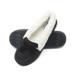 Jessica Simpson Womens Micro Suede Moccasin Indoor Outdoor Slipper Shoe