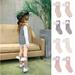 Baby Kids Toddler Girls Ruffles Knee High Leg Warmer Angel Wings Socks Clever