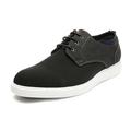 Bruno Marc Mens Casual Dress Shoes Business Oxfords Shoes Lace-up PU Sneakers JAYDEN BLACK Size 9