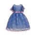 Kid's Girls Sequins Lace Wedding Cocktail Party Ball Gown Flower Princess Dress