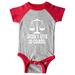 Inktastic Lawyer Daddys Little Co Counsel Infant Creeper Unisex