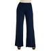 24seven Comfort Apparel Womens Comfortable Solid Color Palazzo Pants, R011508, Made in USA