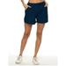 Women Yoga Shorts Fluorescent Glossy Cycling Spinning Road Bike Pants Tummy Control Elastic Skinny short Leegings Trousers