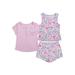 Young Hearts Toddler Girl 3PC PJ SHORT SET(Size 2T-4T)