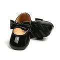 Infant Baby Girls Shoes Mary Jane Flats Bownot Soft Leather No-Slip Toddler First Walker Princess Dress Shoes Baby Moccasins Girls Shoes