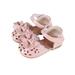 Diconna Baby Girl Shoes Hook Lace Flowers Shoes Children Girl Dance Baby Shoes