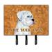 Boxer Wipe Your Paws Leash Holder and Key Holder