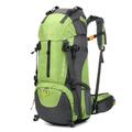 Tomshoo 60L Hiking Backpack Water-resistant Outdoor Sport Trekking Mountaineering Travel Backpack with Shoe Compartment for Men and Women