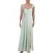 Sequin Hearts Womens Juniors Split Hem Polyester Evening Dress