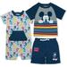 Disney Boy's Mickey Mouse Baby Shorts, Tee and Romper Toddler Clothes Set