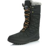 DailyShoes Winter Boots Women Sale Women's Comfort Round Toe Snow Bootie Winter Warm Ankle Short Quilted Lace Up Backpacking Boots Waterproof High Eskimo Fur Black,Nylon,5, Shoelace Style Tan