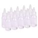 Aibecy Aibecy Box of 10-Each 1.2-Ounce(35cc) Airbrush Bottles Paint Storage Bottles PP Jar and Cover with Scale Line Leak-proof for Dual-Action Siphon Feed Air Brush Airbrushing Accessories
