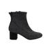 Bar III Womens Lacy Almond Toe Ankle Fashion Boots