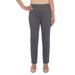 Alfred Dunner Women's Classic Allure Stretch Pants - Medium Length - Plus Size, Grey, 22 Plus