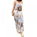 Womens Casual Strappy V Neck Sleeveless Flowy Pockets Loose Long Maxi Beach Dress Sundress