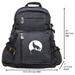 Howling Wolf Moon Heavyweight Canvas Backpack Bag