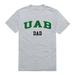 UAB University of Alabama at Birmingham Blazers College Dad T-Shirt Heather Grey Large