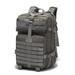 Asdomo Tactical Bag Large Capacity Backpack Outdoor Durable & Comfortable Zipper With Military Molle System Black Assault Pack