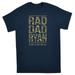 Personalized Rad Dad T-Shirt - XL - Camo - Navy