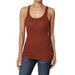 TheMogan Women's PLUS Stretchy Ribbed Knit Fitted Racerback Tank Top Cotton Jersey