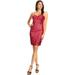 Fashion Womens Adjustable Strap Sequin Sleeveless Bodycon Mini Party Dress